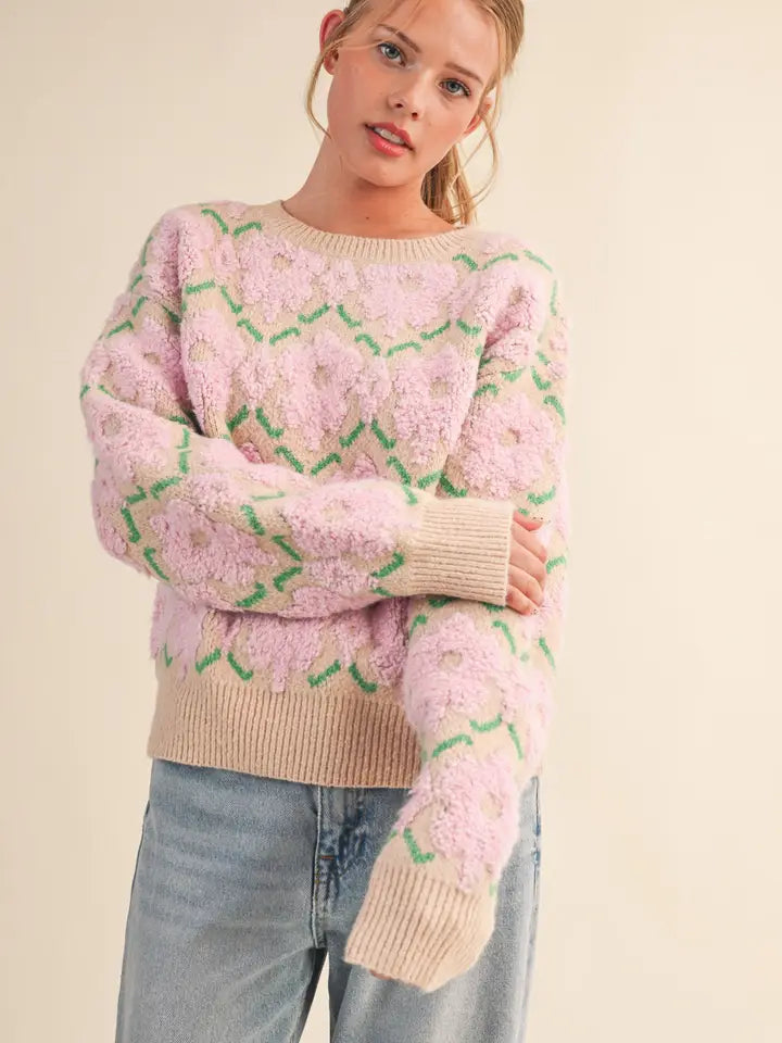 Blush Vine Knit