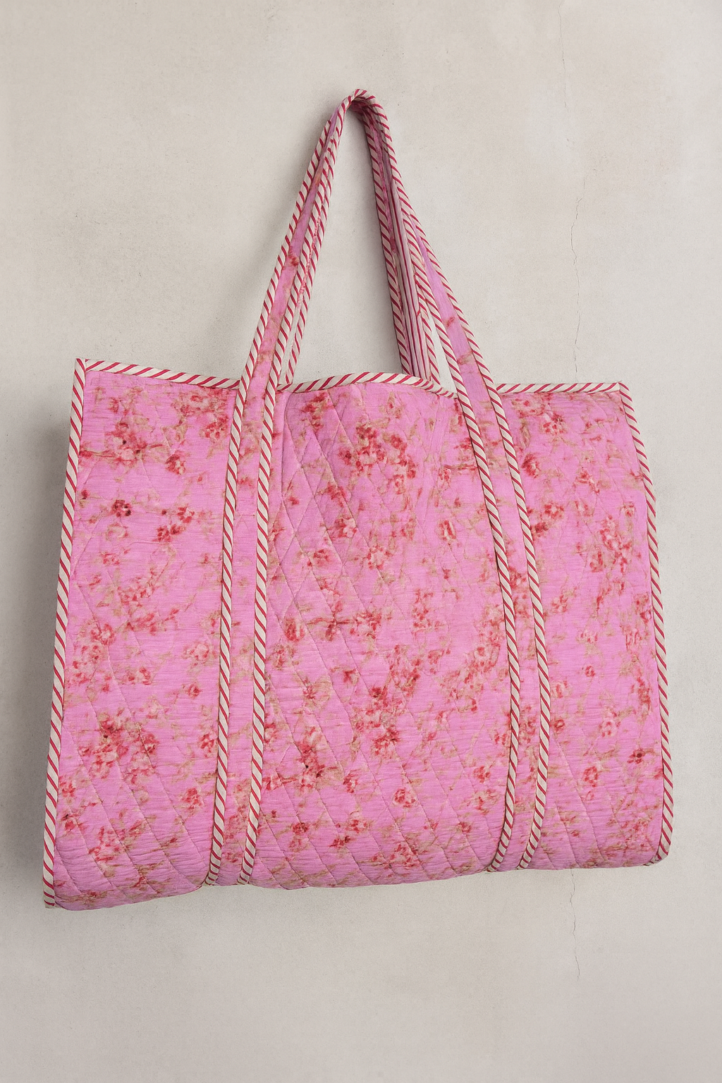 Pretty in Pink Quilted Tote