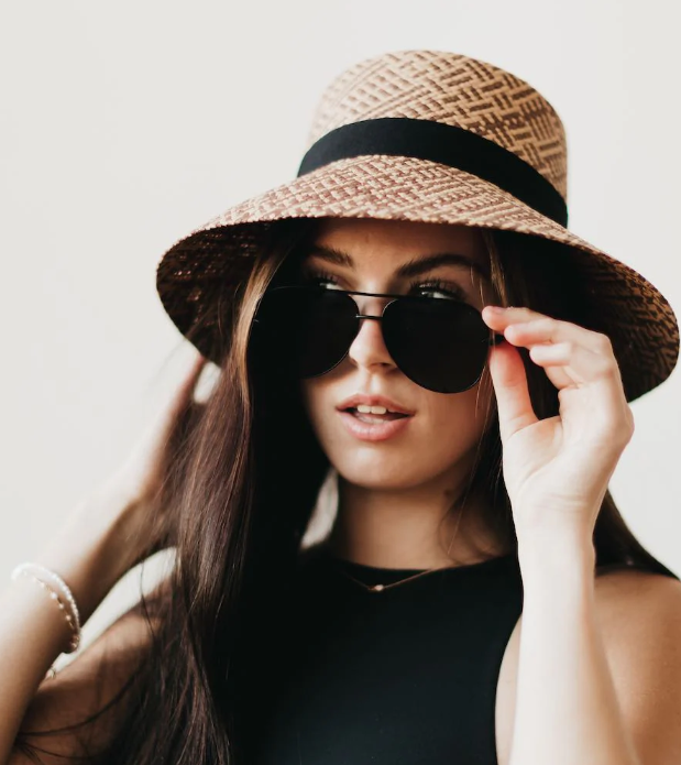 Alexa Aviator Frame Sunglasses