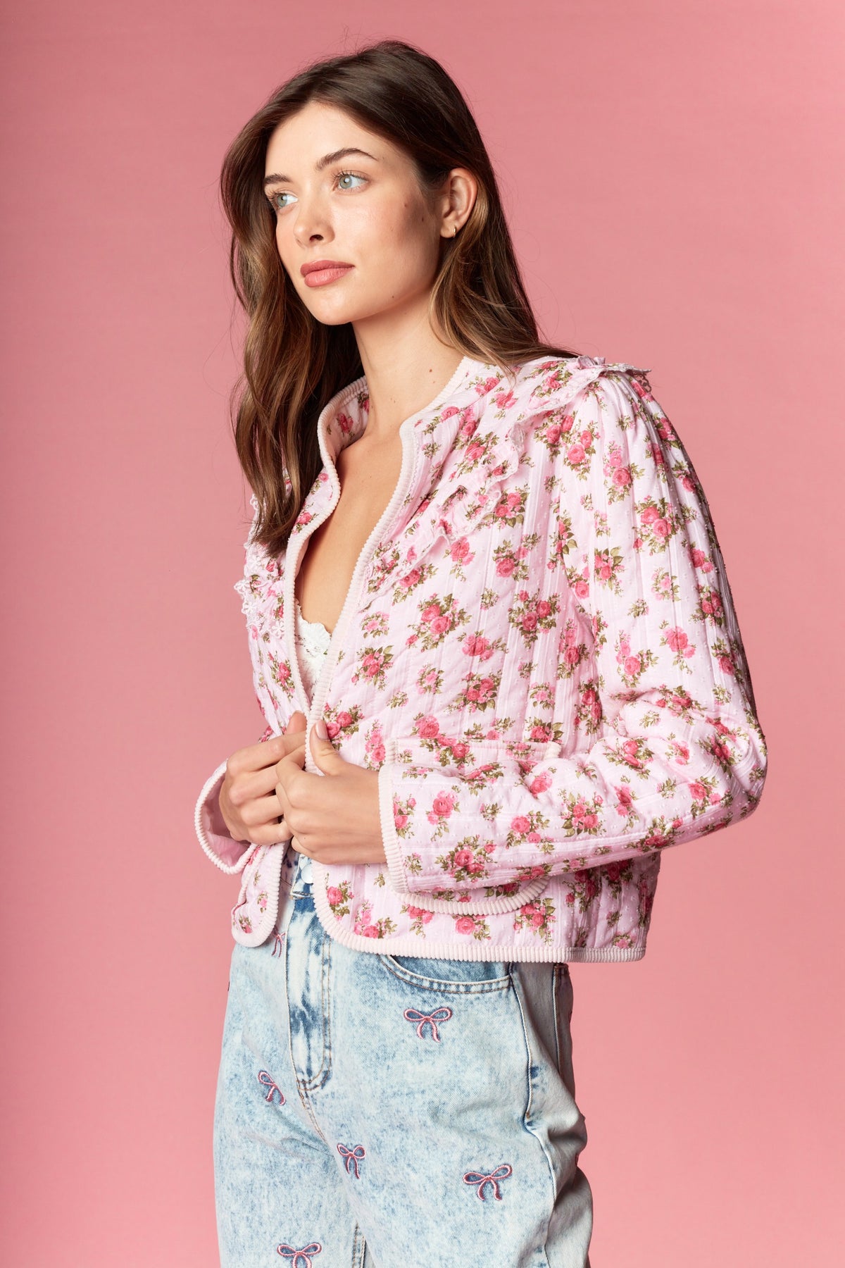 Rose Garden Quilted Jacket