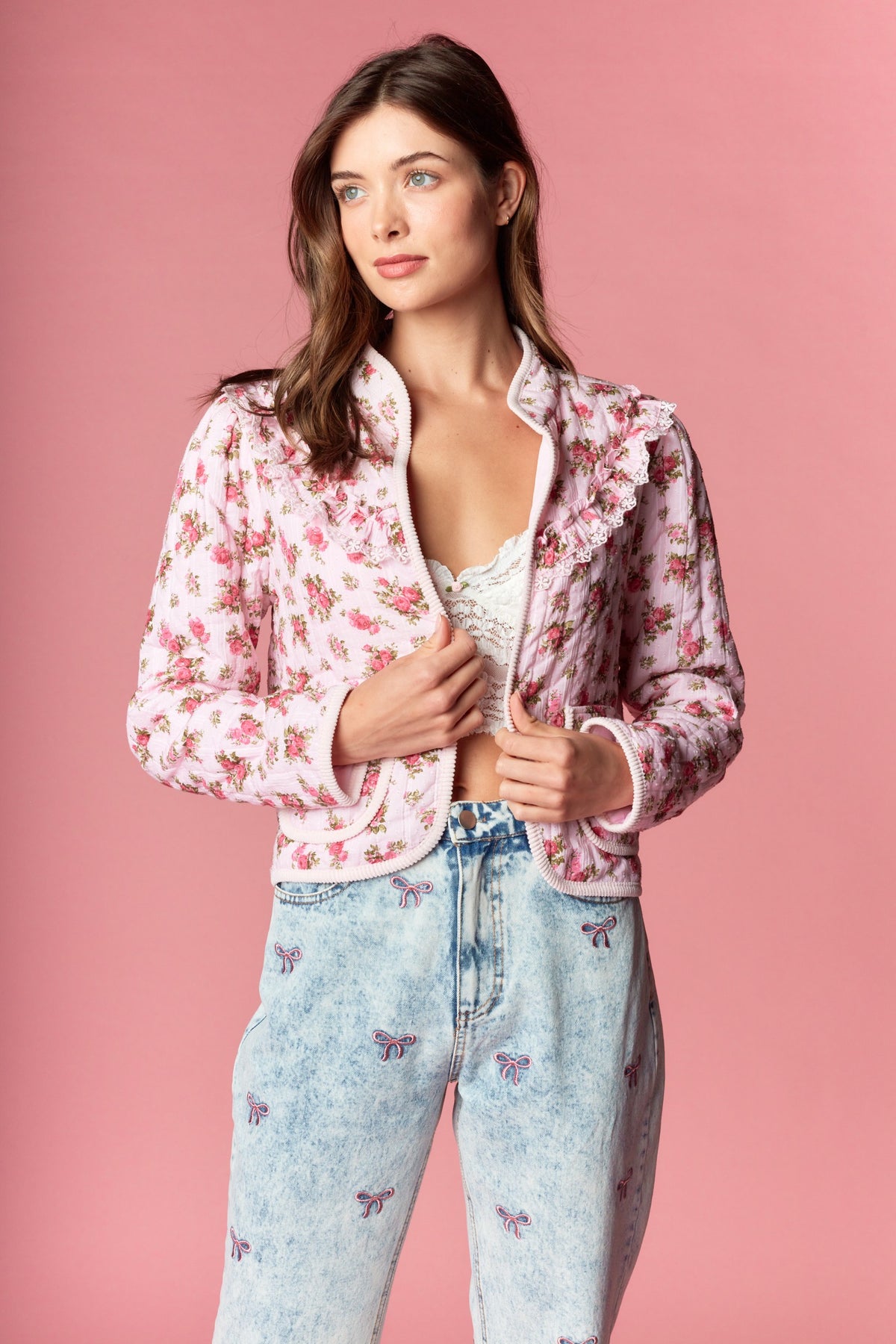 Rose Garden Quilted Jacket