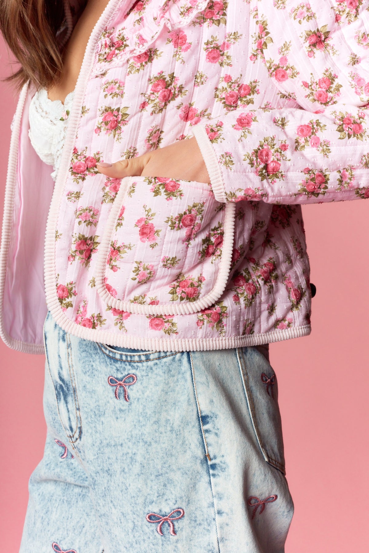 Rose Garden Quilted Jacket