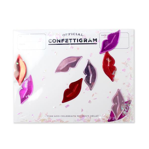 Confettigram - Sugar Lips Love Card