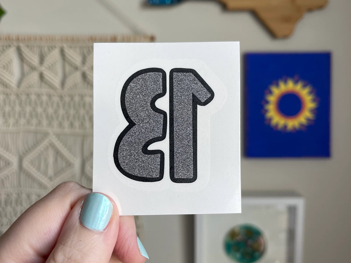 Eras Tour 13 Temporary Tattoo