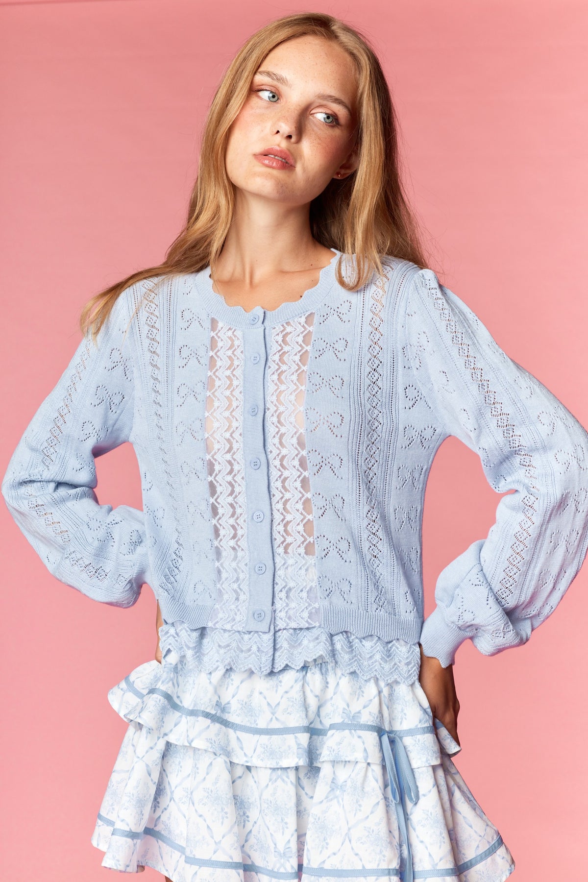 Ribbon Kiss Cardigan