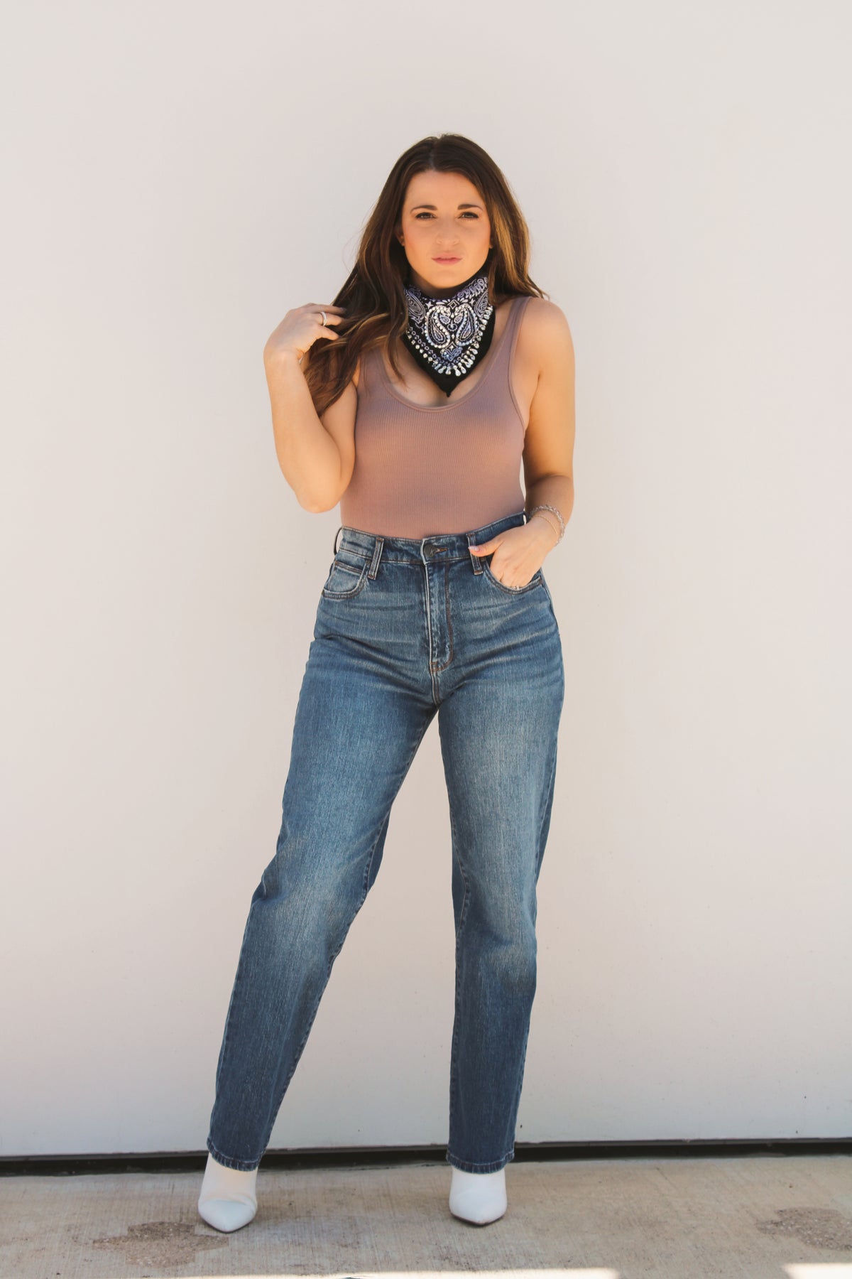 KUT Brand Sienna High Rise Wide Leg - Curator and Co.