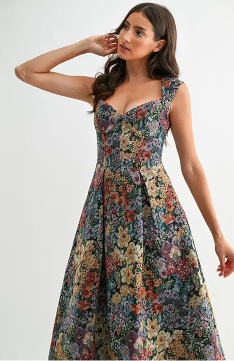 Midnight Garden Dress
