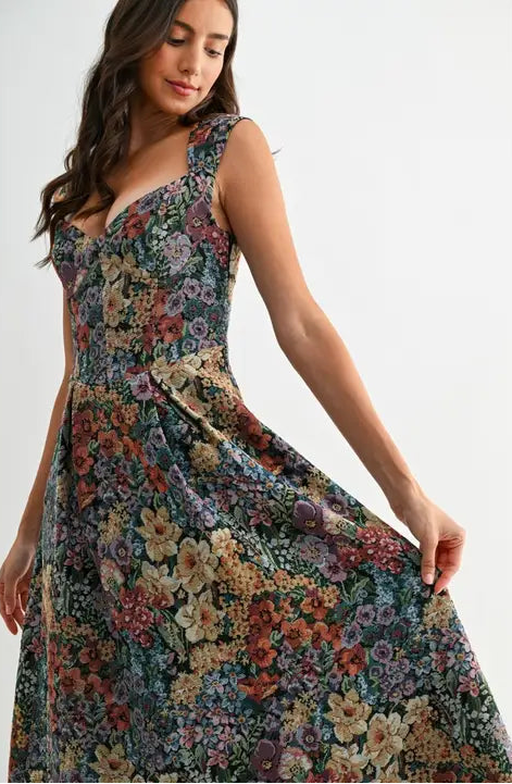 Midnight Garden Dress