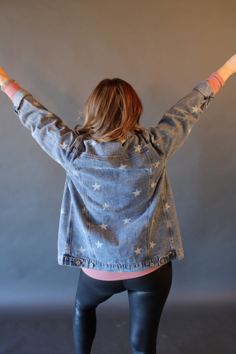 Stardust Denim Jacket - Curator and Co.
