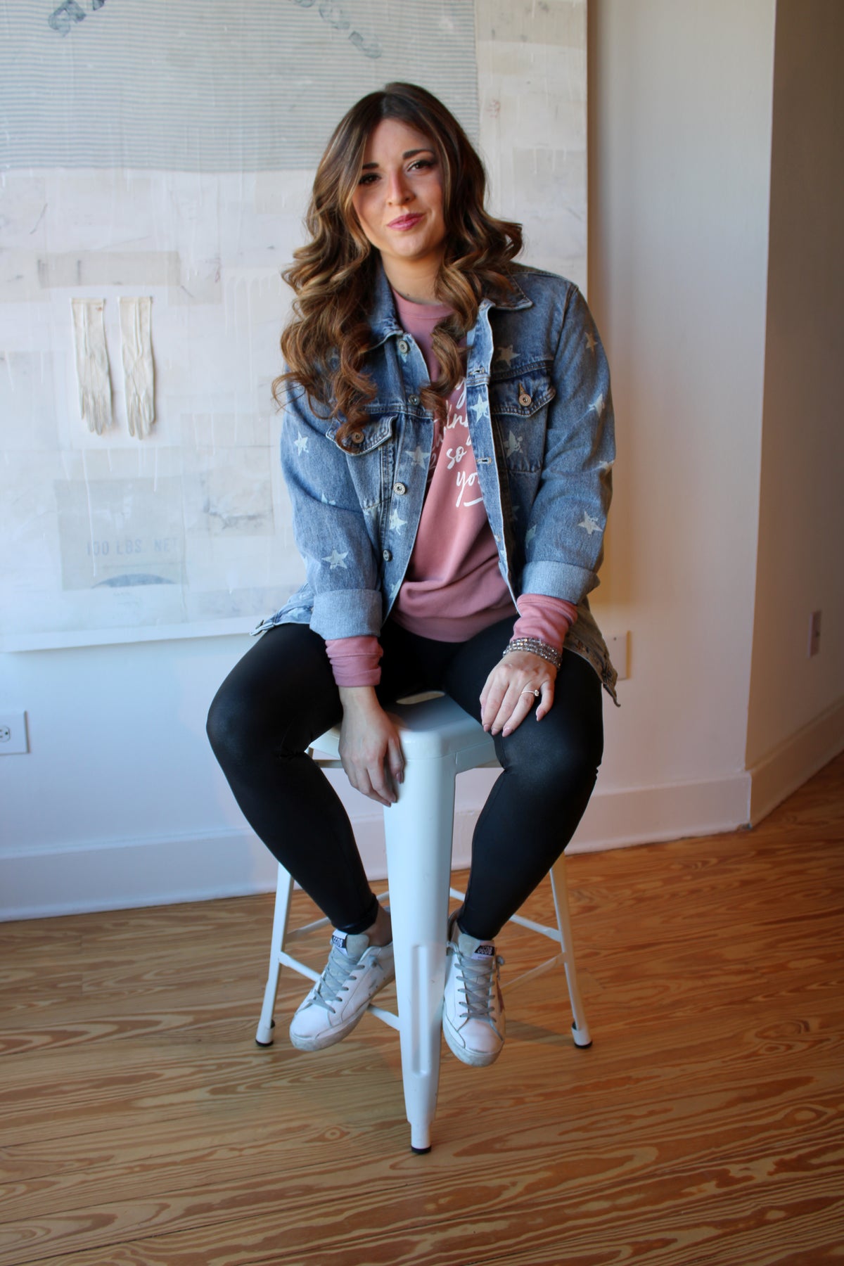 Stardust Denim Jacket - Curator and Co.