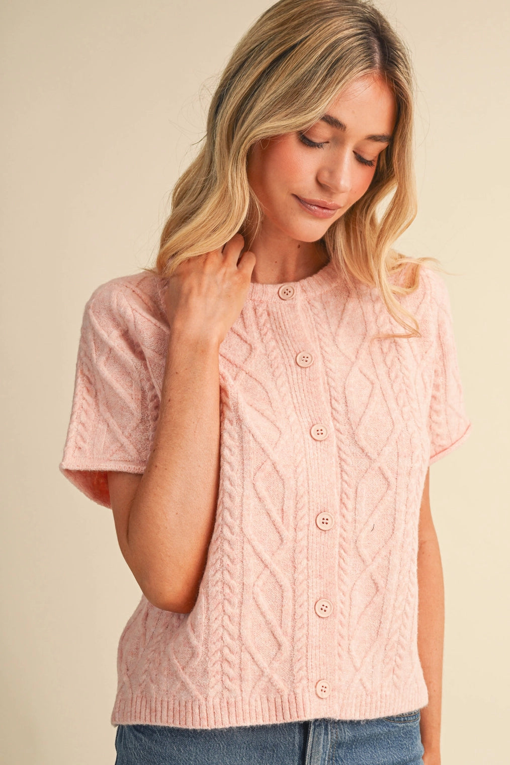 Blush & Cozy Cardigan - Curator and Co. 