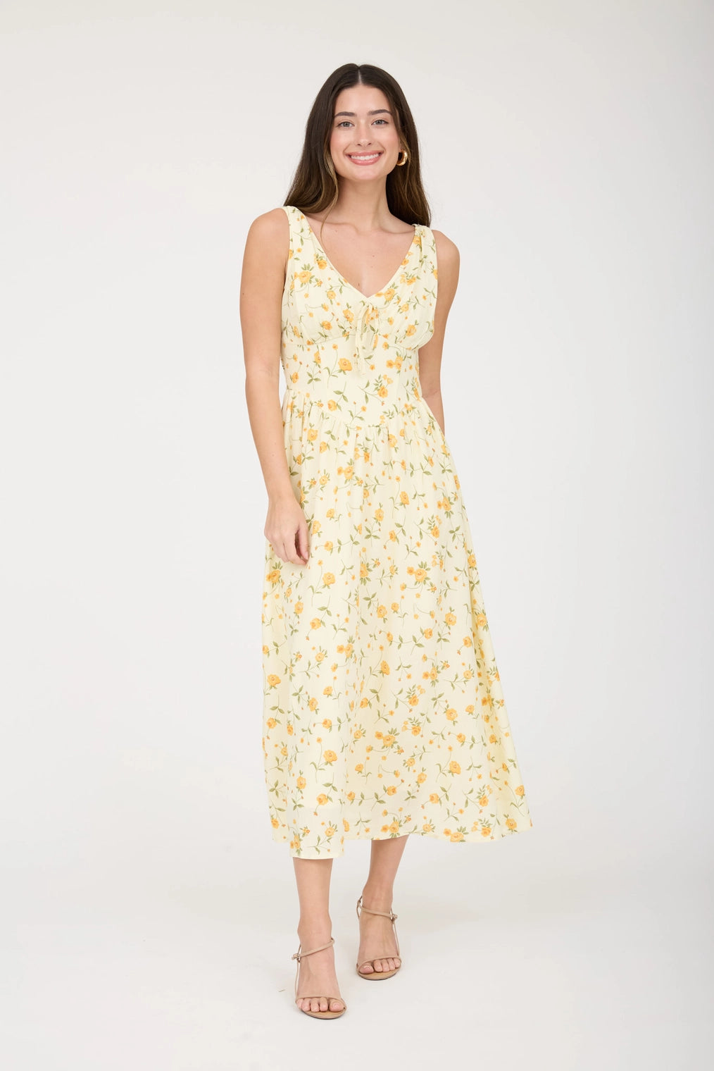 Sunlit Petal Dress