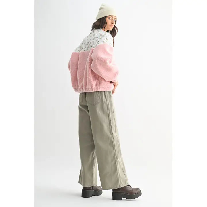 Rose Garden Sherpa Jacket