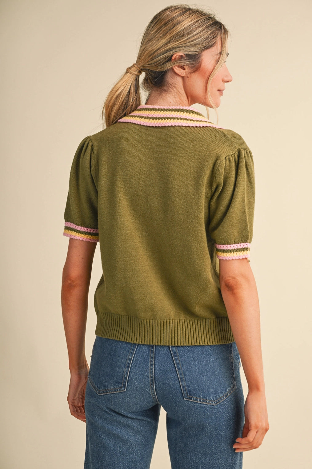 Bloom & Button Knit - Curator and Co. 
