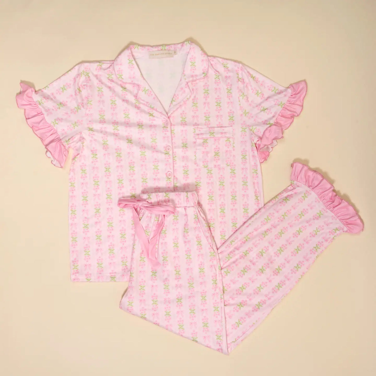 Slumber Party Pajama Pants Set–Oh So Fancy Pink - Curator and Co. 