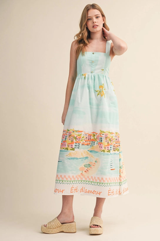 Seaside Love Story Dress - Curator and Co. 