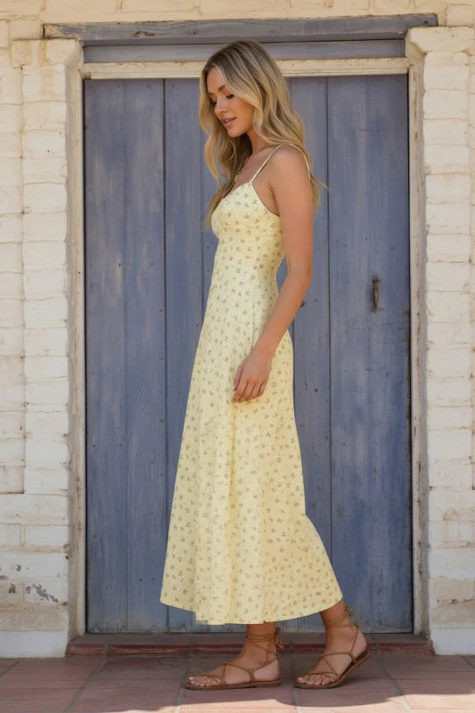 Lavender Sunshine Dress - Curator and Co. 