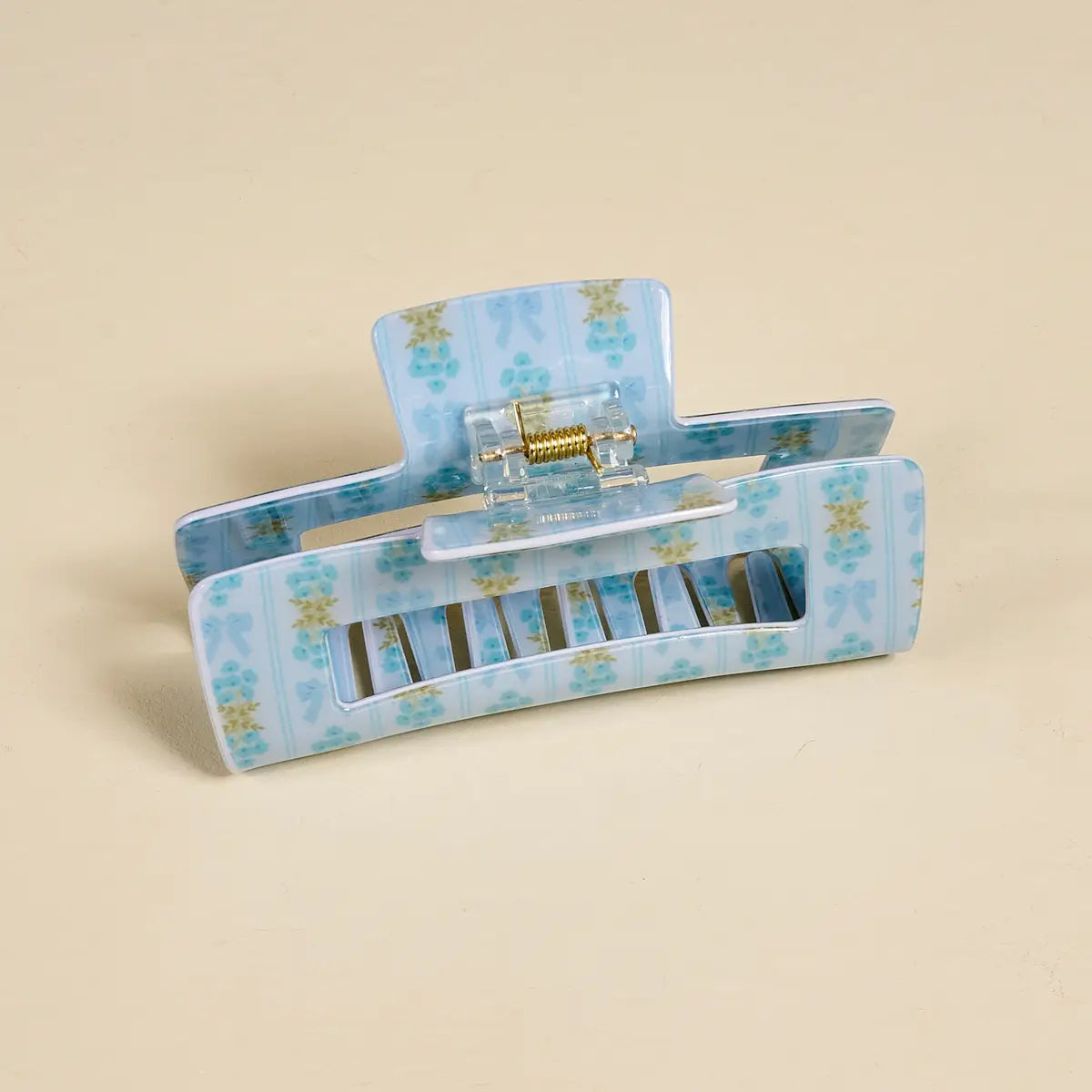 Claw Clip–Oh So Fancy Blue - Curator and Co. 
