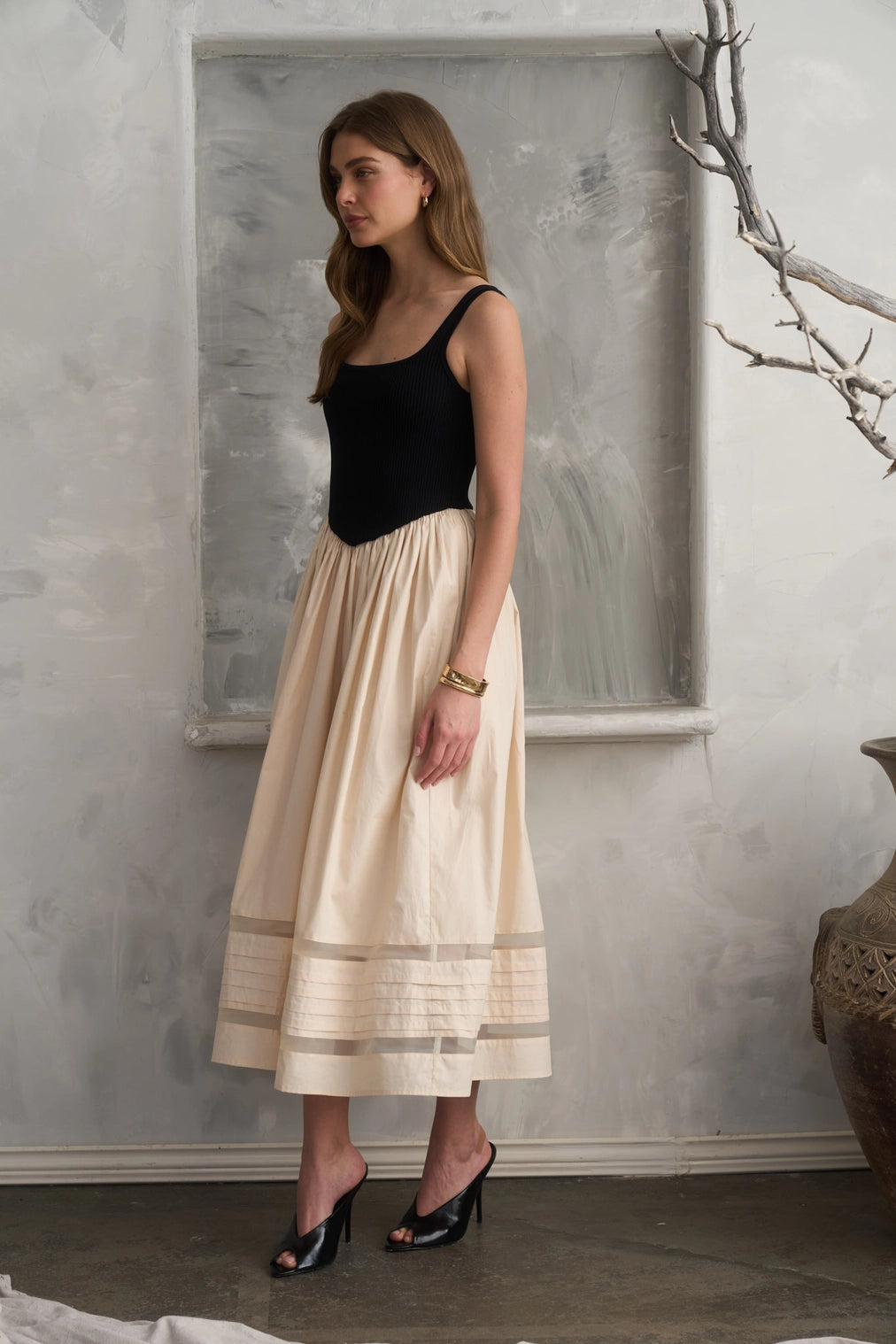The Audrey Midi Dress - Curator and Co. 