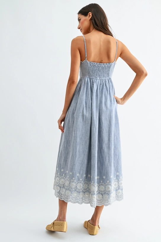 The Hydrangea Coast Dress - Curator and Co. 