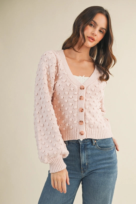 The Blush Haven Cardigan - Curator and Co. 