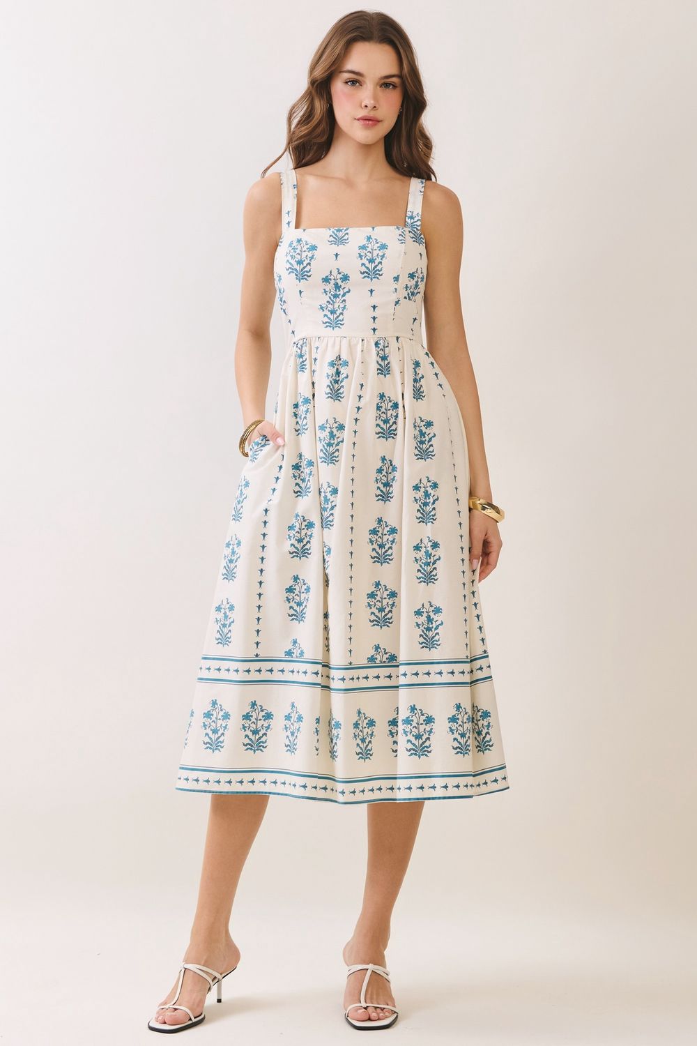 Indigo Fields Dress