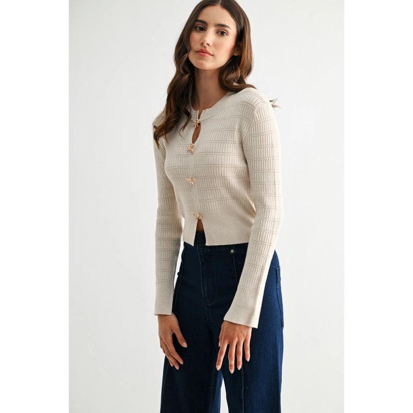 Bow-Tie Babe Cardigan