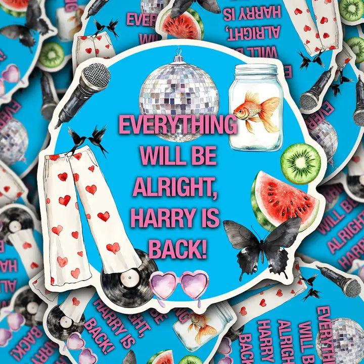 Harry Is Back Sticker