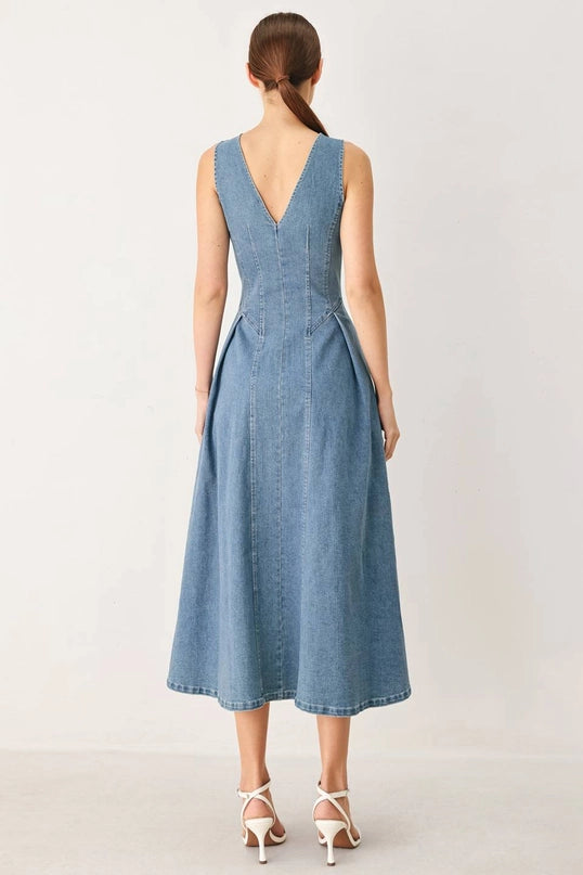 The Sutton Denim Dress
