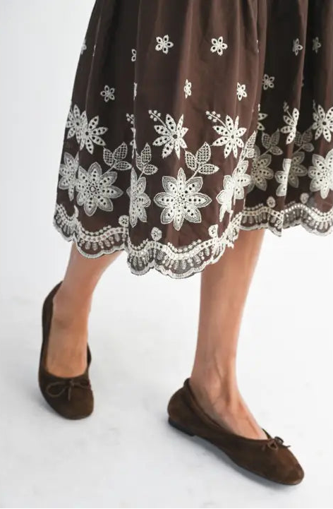 Marigold Mocha Dress