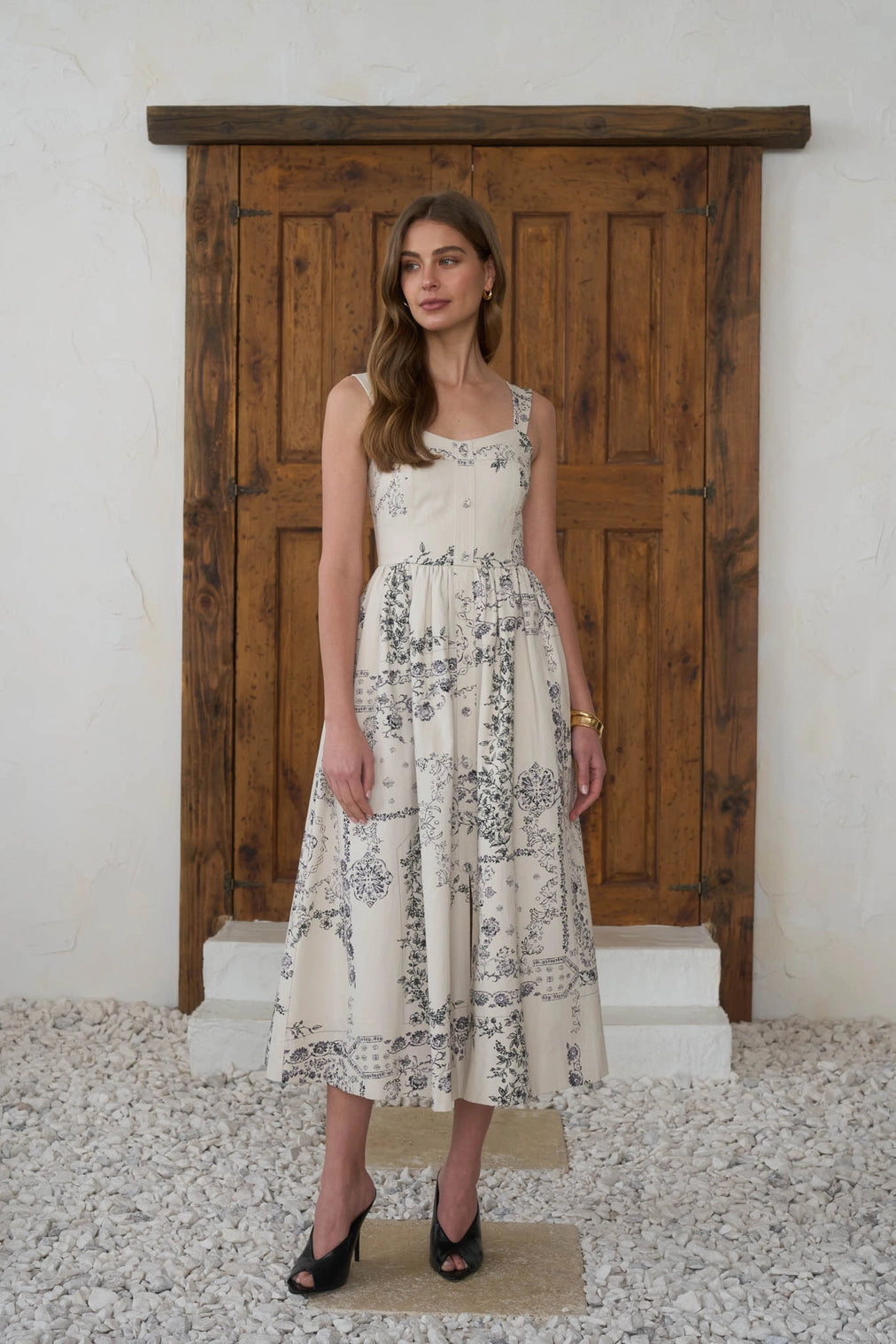 Heirloom Garden Midi Dress - Curator and Co. 