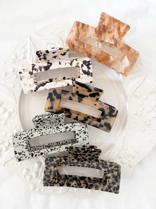 Assorted Acetate Jumbo Hair Claws
