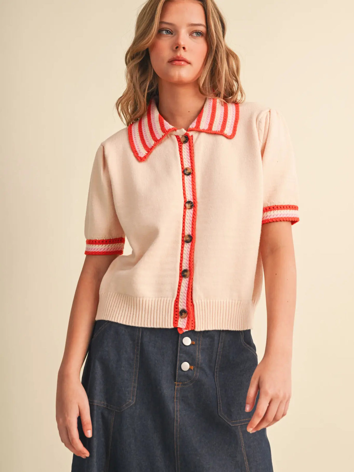 Sweet Escape Sweater Polo - Curator and Co. 