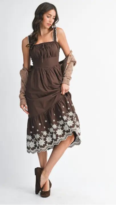 Marigold Mocha Dress