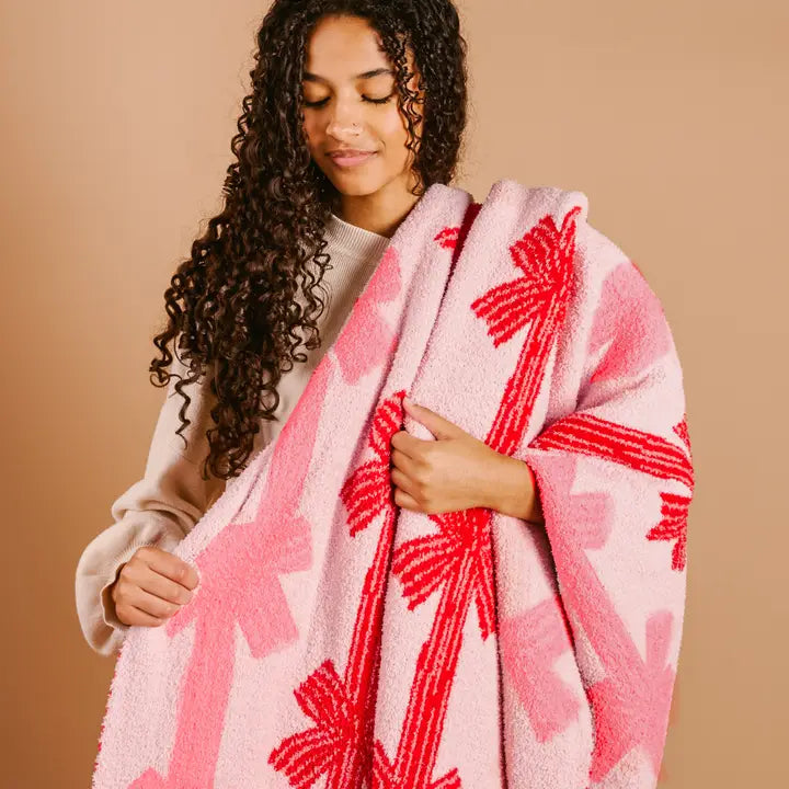 Cozy Dreams Luxe Blanket-Ribbons & Bows