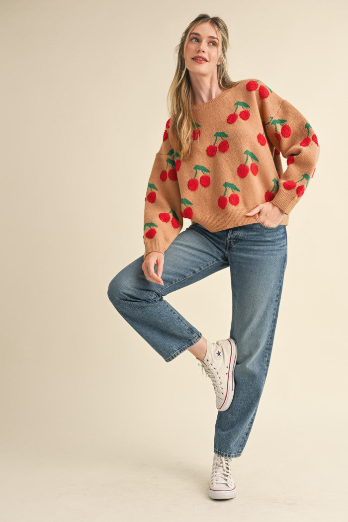 Cherry On Top Sweater