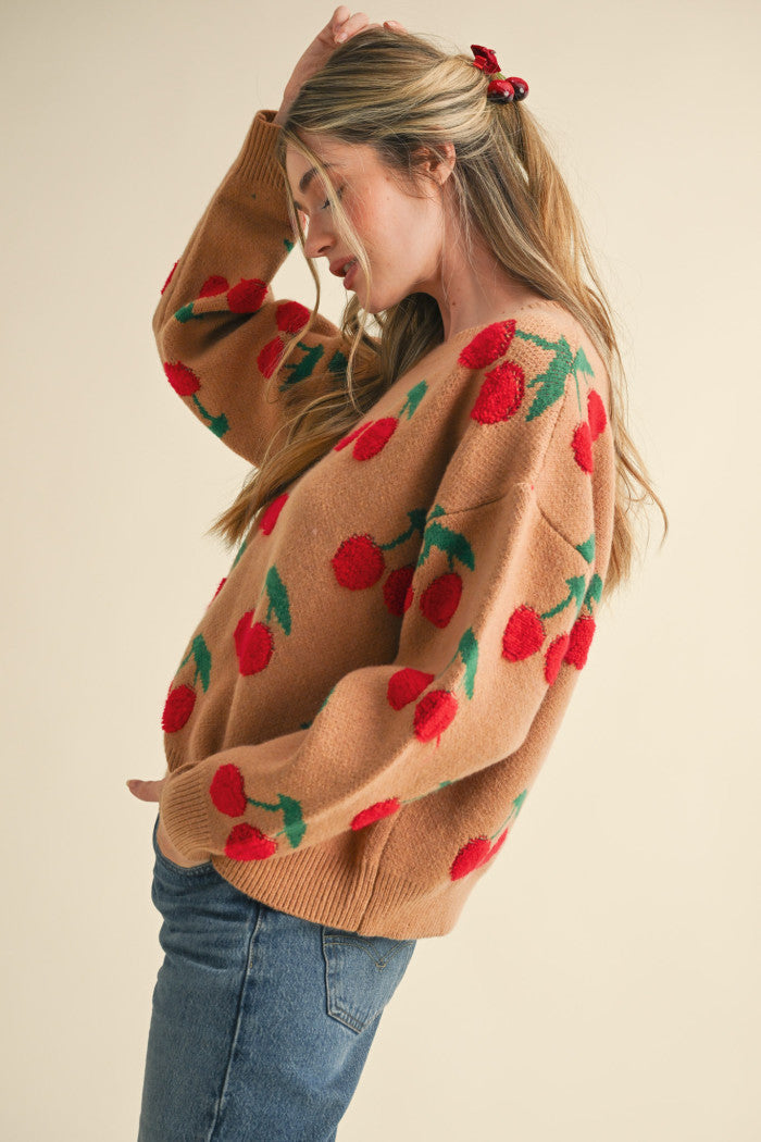 Cherry On Top Sweater