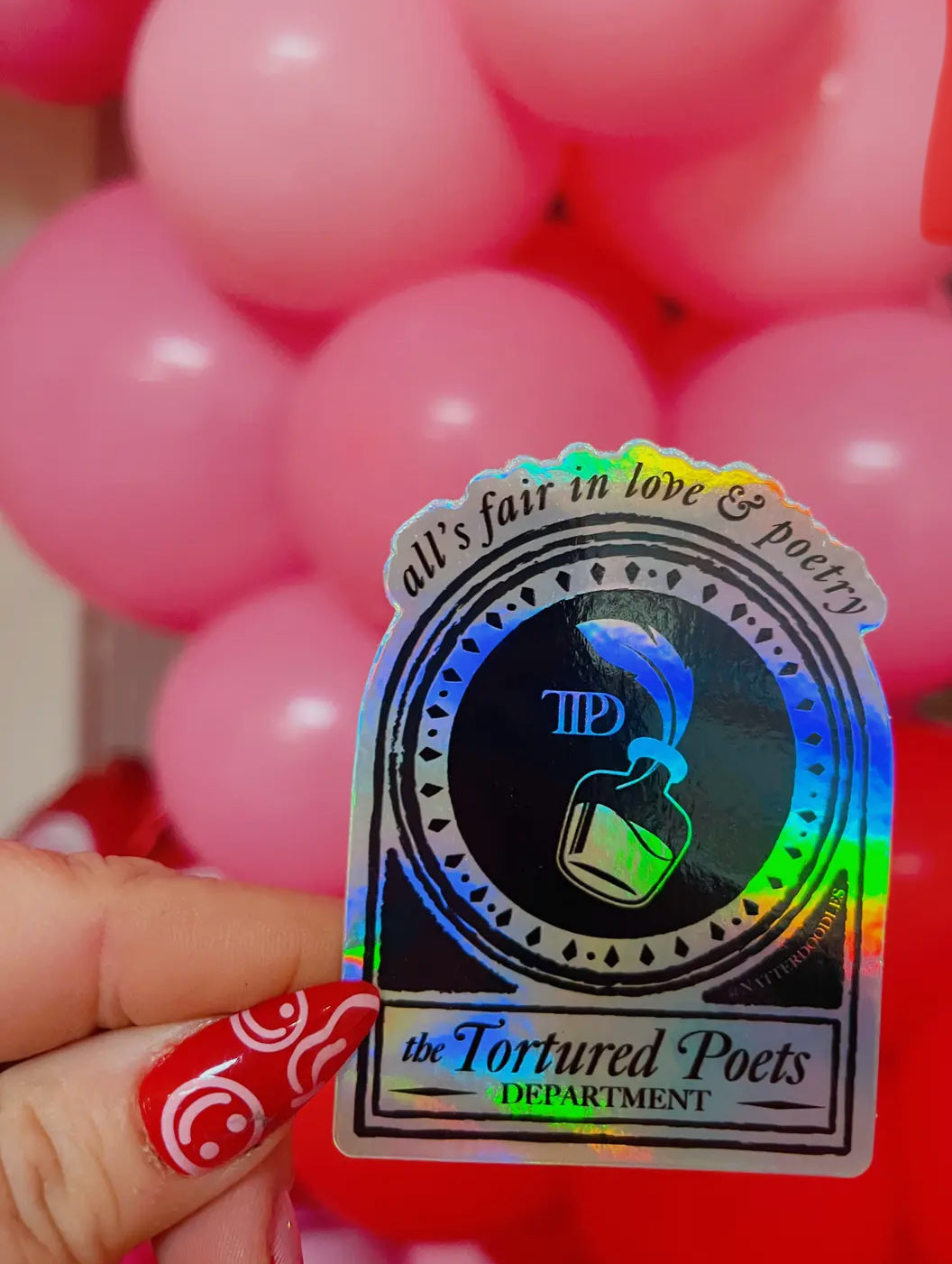 The Tortured Poets Department Sticker