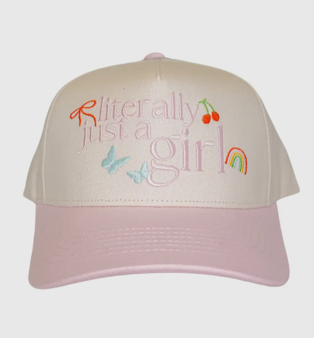 Literally Just A Girl Icon Hat