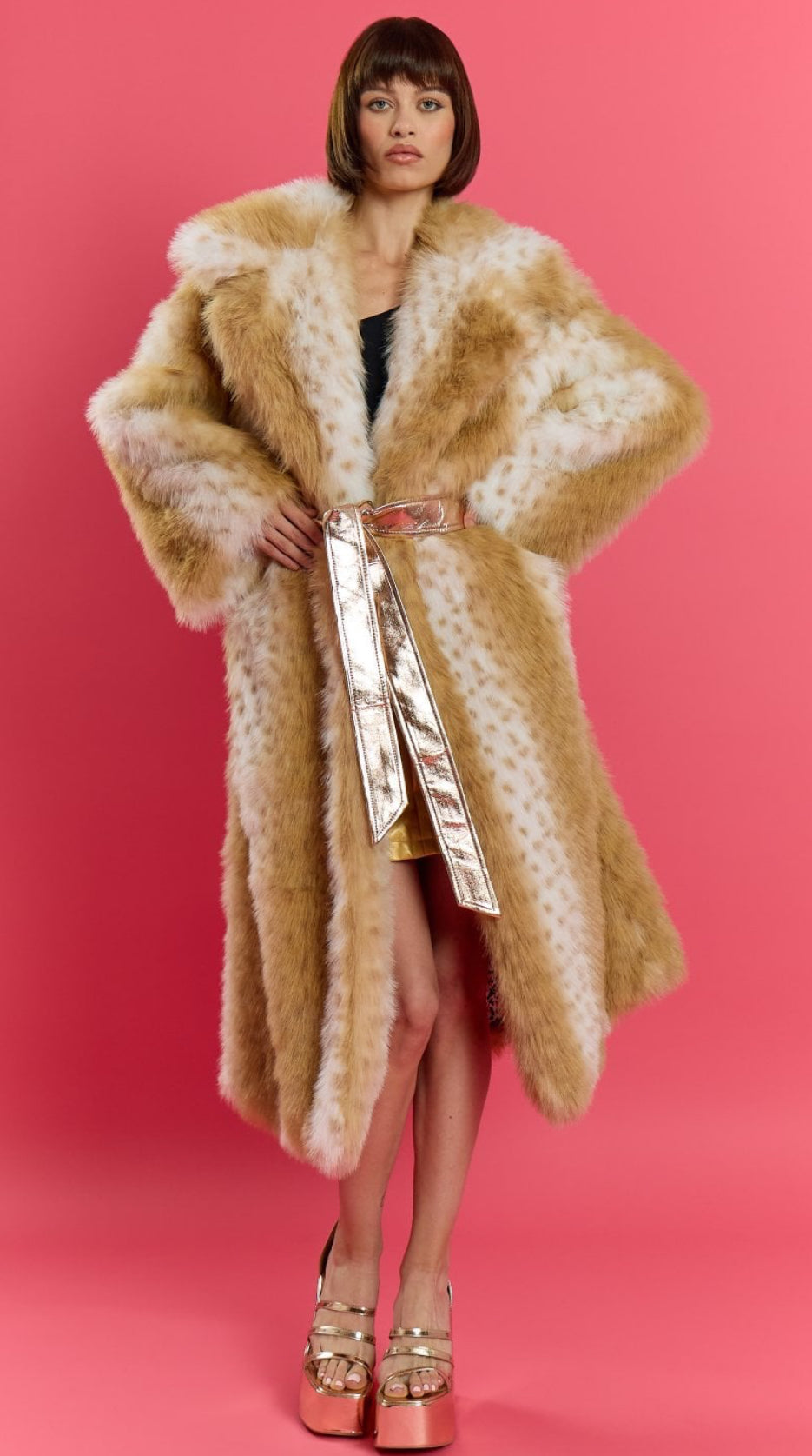 Sugar & Spice Statement Faux Fur - Curator and Co. 