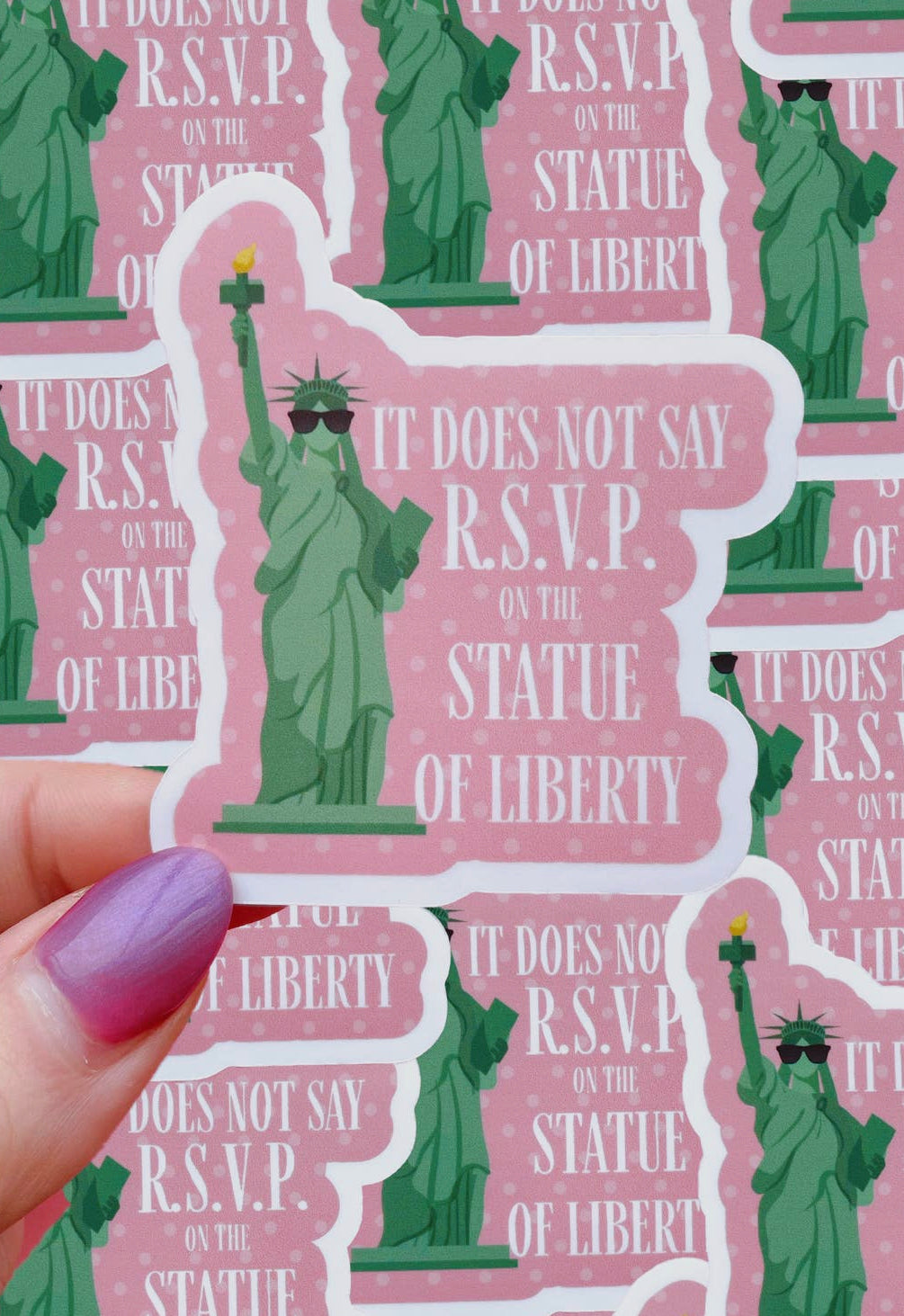 Clueless R.S.V.P. Sticker