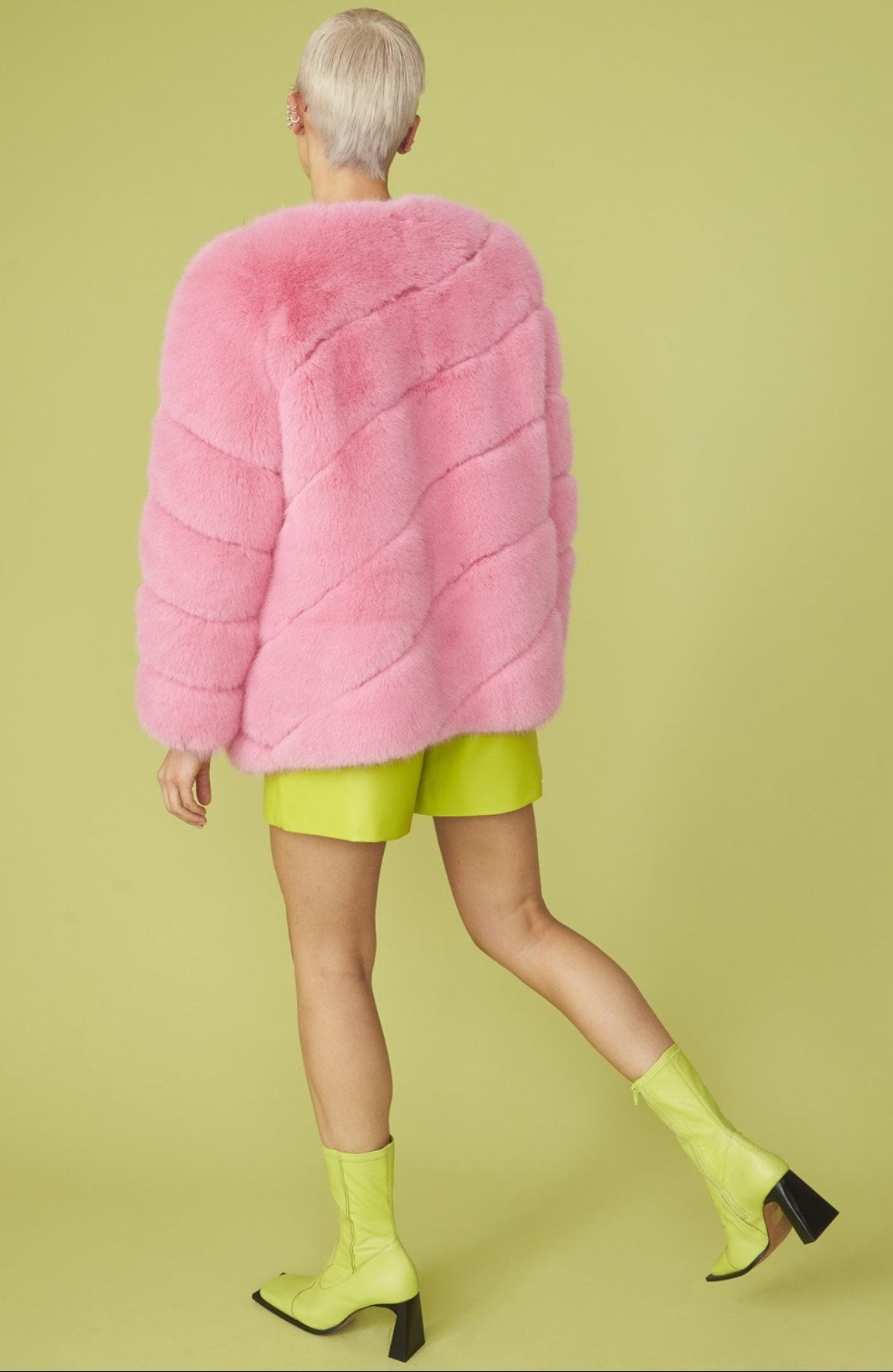 Pink Amour Coat - Curator and Co. 