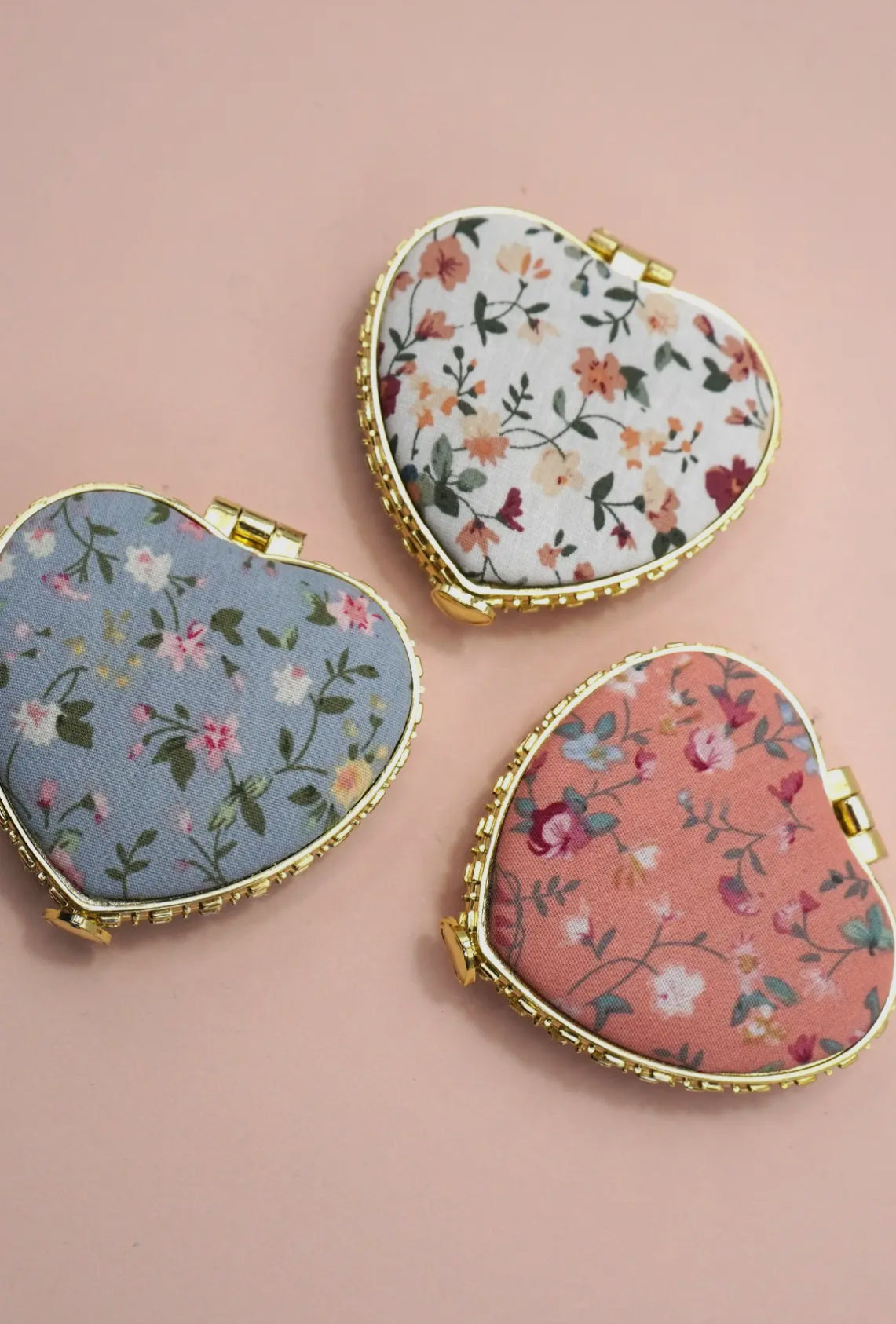 Quilted Heart Mirror - Curator and Co. 