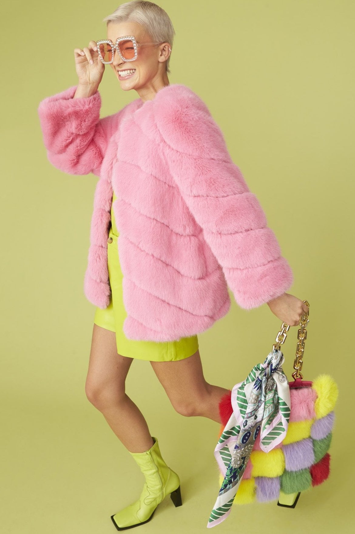 Pink Amour Coat - Curator and Co. 