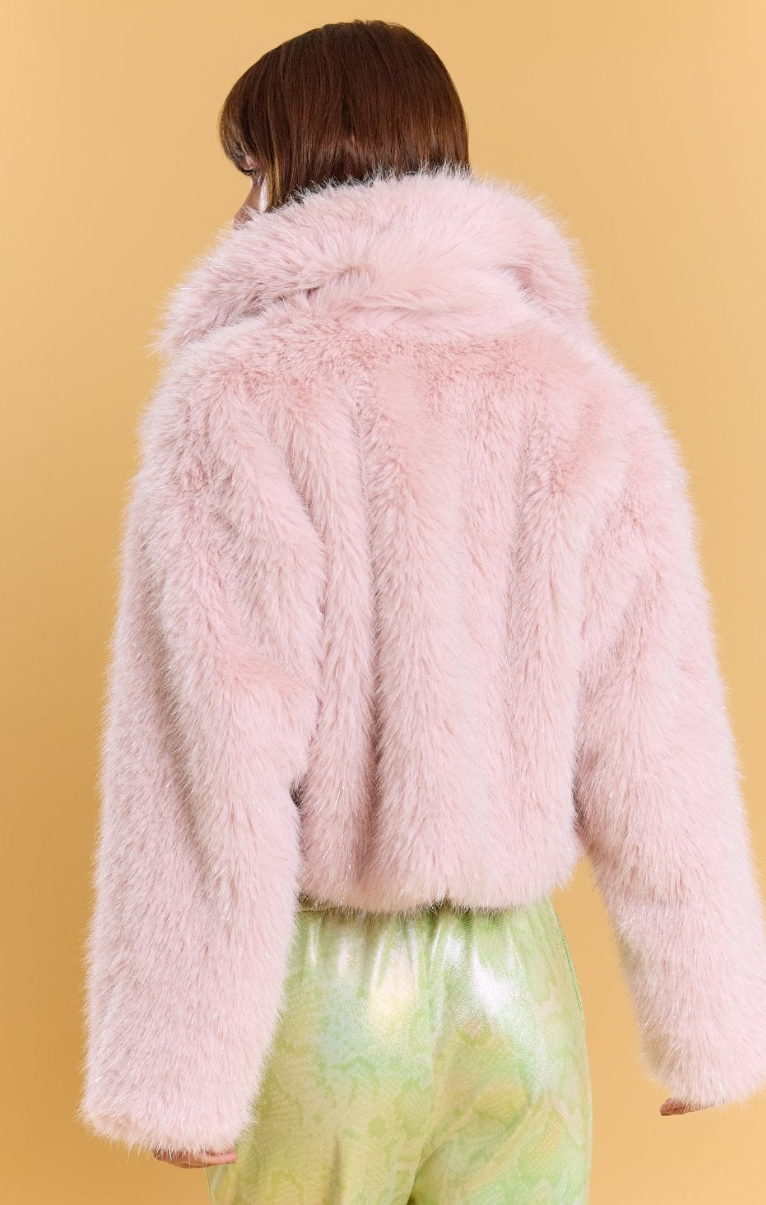 Champagne Blush Faux Fur - Curator and Co. 