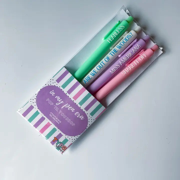 Taylor Swift Inspired Pen Set-Pop Edition