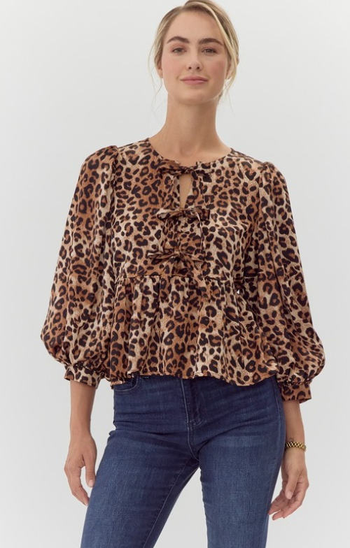 Leopard Love Blouse