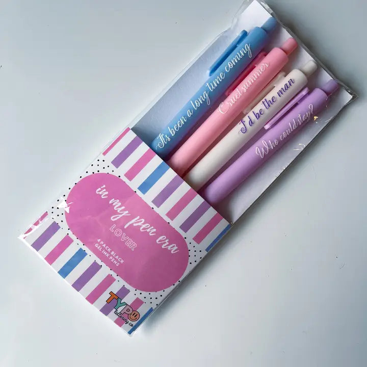 Taylor Swift Inspired Pen Set-Lover