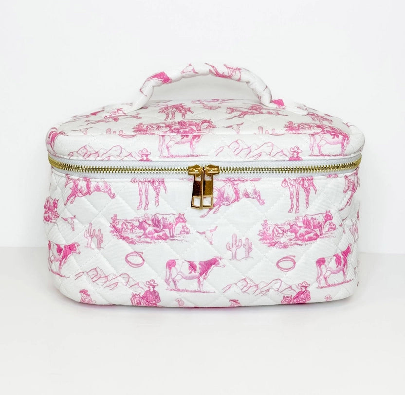 Cowgirl Makeup Bag