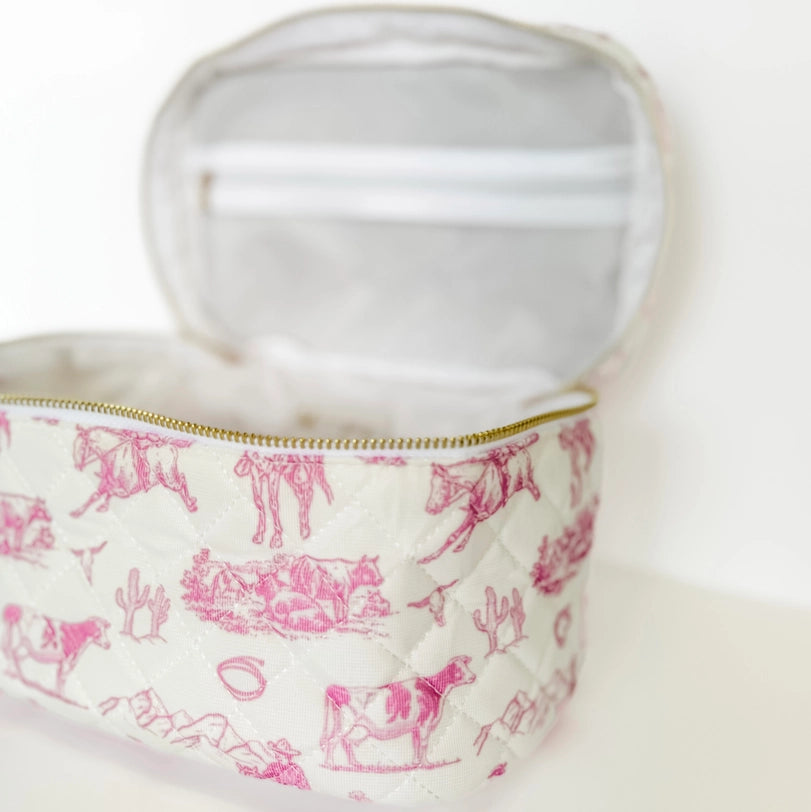 Cowgirl Makeup Bag